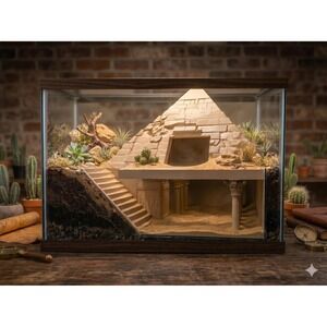 Egyptian Pyramid Hide - Underground Viewing Burrow/Tomb